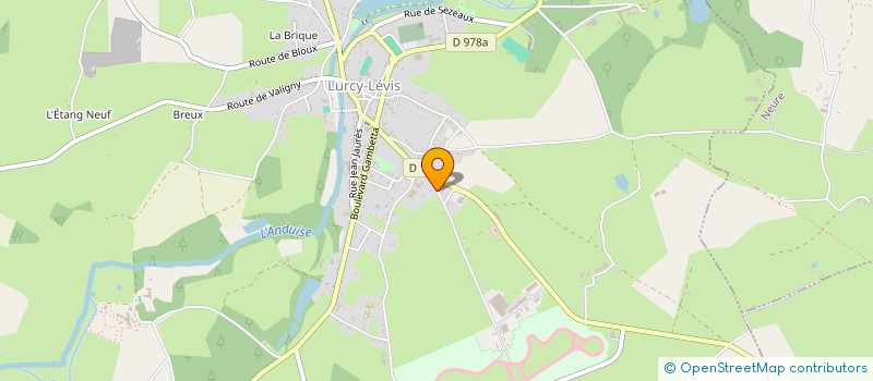 localisation de l'entreprise MONSIEUR PHILIPPE BODAINE à LURCY-LEVIS