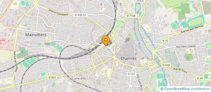 localisation de l'entreprise MONSIEUR PHILIPPE BODARD à CHARTRES