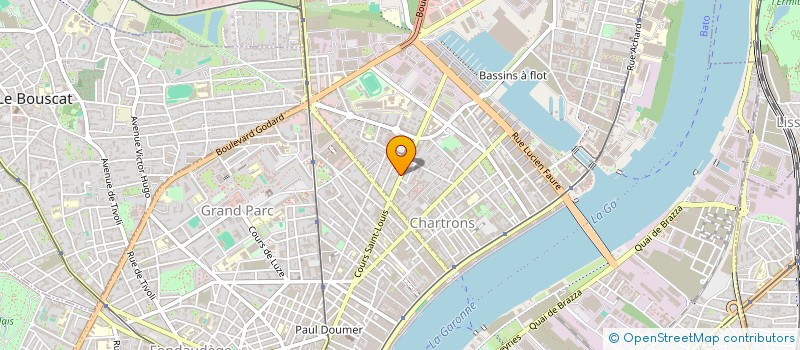 localisation de l'entreprise MONSIEUR PHILIPPE BODELON  BORDEAUX