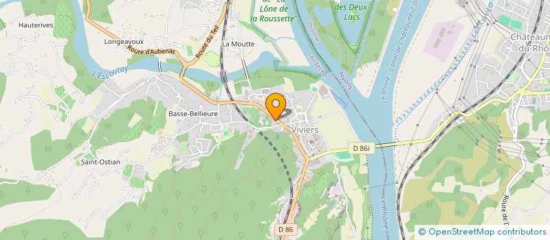 localisation de l'entreprise MONSIEUR PHILIPPE BODINIER  VIVIERS