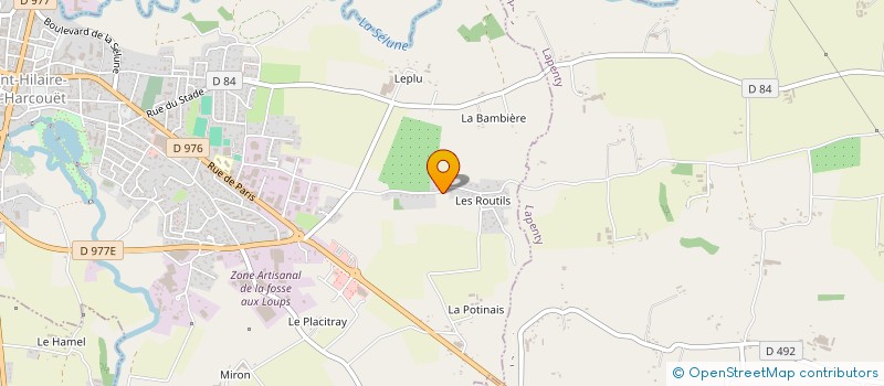 localisation de l'entreprise MONSIEUR PHILIPPE BOE à SAINT-HILAIRE-DU-HARCOUET