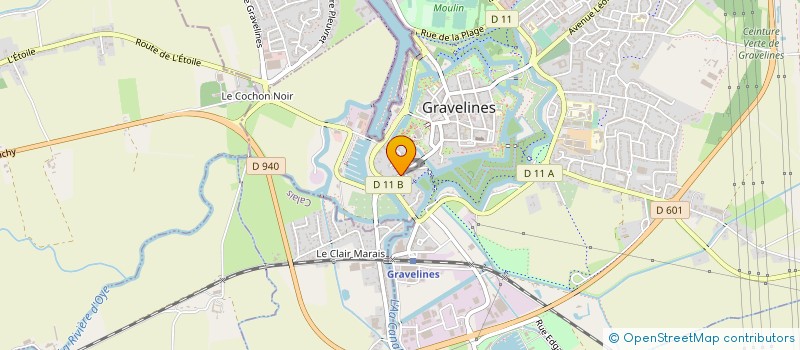 localisation de l'entreprise MONSIEUR PHILIPPE BOGAERT à GRAVELINES