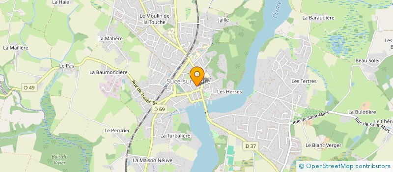 localisation de l'entreprise MONSIEUR PHILIPPE BOISDRON à SUCE-SUR-ERDRE