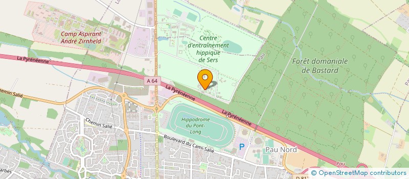 localisation de l'entreprise MONSIEUR PHILIPPE BOISGONTIER à PAU