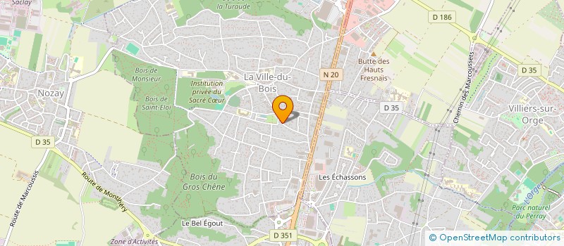 localisation de l'entreprise MONSIEUR PHILIPPE BOISSEL à LA VILLE-DU-BOIS