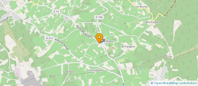 localisation de l'entreprise MONSIEUR PHILIPPE BOISSON  BEDOIN