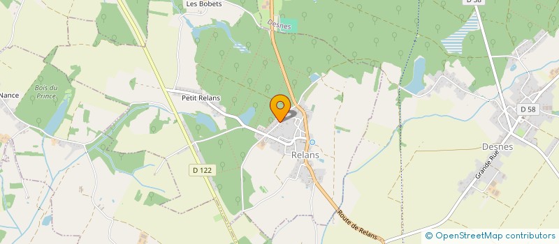 localisation de l'entreprise MONSIEUR PHILIPPE BOISSON  COMMENAILLES