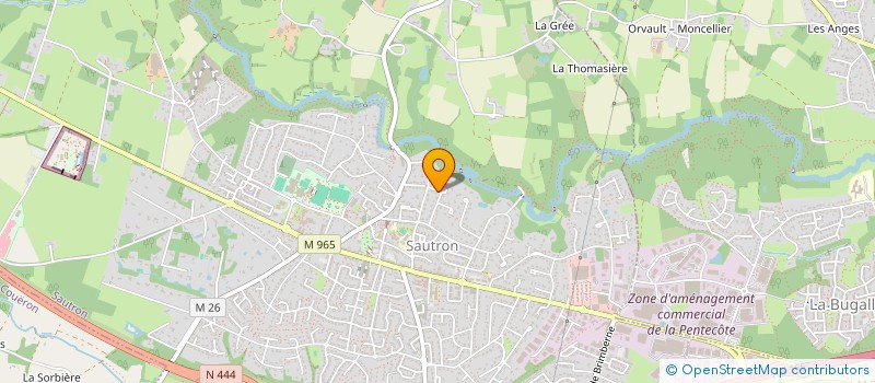localisation de l'entreprise MONSIEUR PHILIPPE BOITARD à SAUTRON
