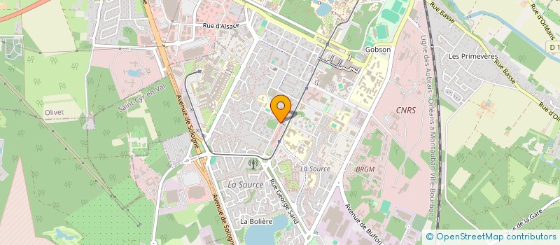 localisation de l'entreprise MONSIEUR PHILIPPE BOITIER  ORLEANS