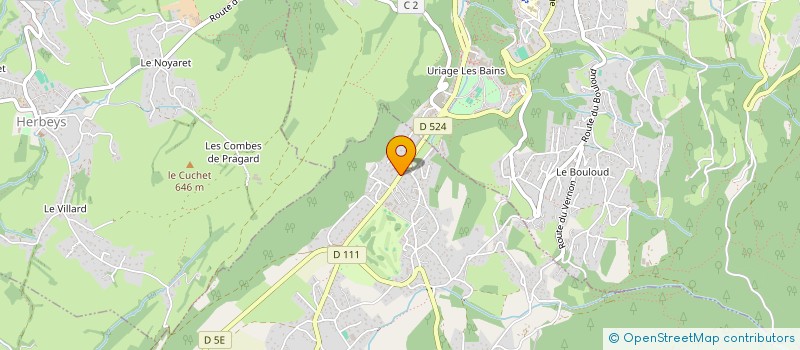 localisation de l'entreprise MONSIEUR PHILIPPE BOMBARDIER à VAULNAVEYS-LE-HAUT