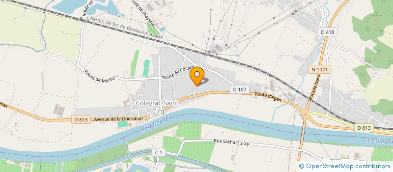 localisation de l'entreprise MONSIEUR PHILIPPE BON  COLAYRAC-SAINT-CIRQ