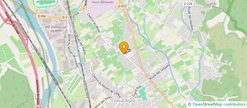 localisation de l'entreprise MONSIEUR PHILIPPE BONAMI  CHEVAL-BLANC