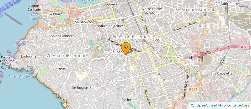 localisation de l'entreprise MONSIEUR PHILIPPE BONANSEA à MARSEILLE