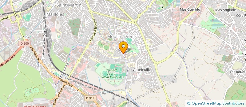 localisation de l'entreprise MONSIEUR PHILIPPE BONDATY à PERPIGNAN