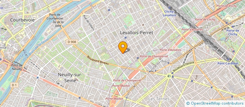 localisation de l'entreprise MONSIEUR PHILIPPE BONETTO à LEVALLOIS-PERRET