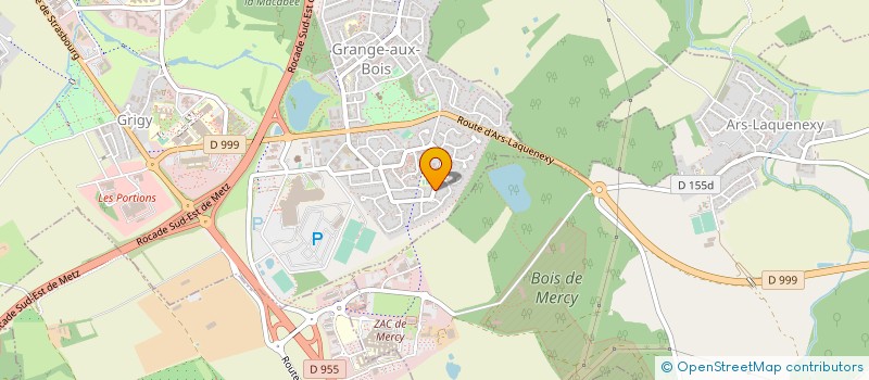 localisation de l'entreprise MONSIEUR PHILIPPE BONHOMME  METZ