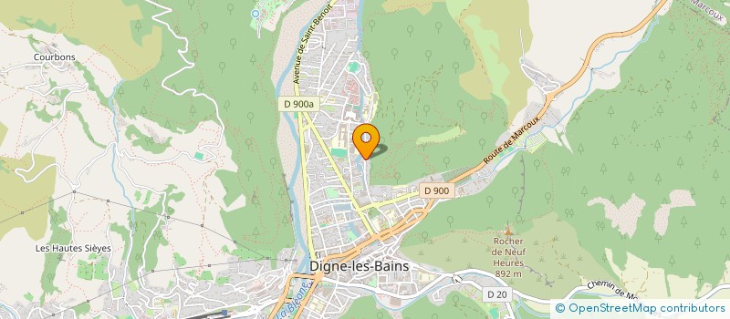 localisation de l'entreprise MONSIEUR PHILIPPE BONIFACE à DIGNE-LES-BAINS