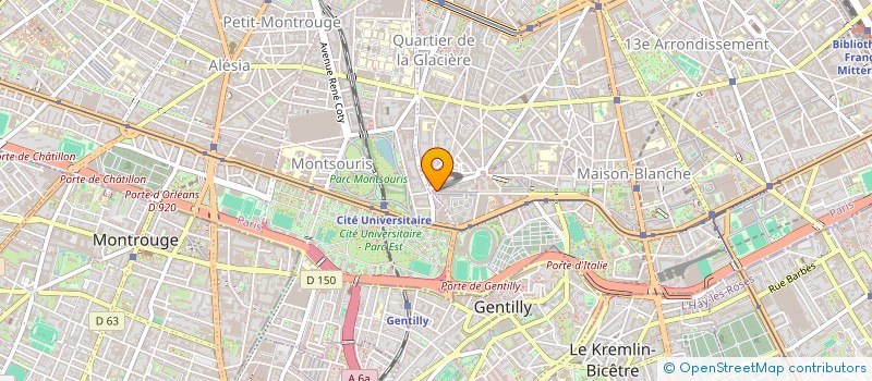 localisation de l'entreprise MONSIEUR PHILIPPE BONNARD  PARIS