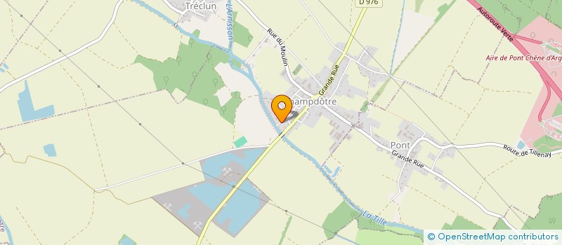 localisation de l'entreprise MONSIEUR PHILIPPE BONNARDOT  CHAMPDOTRE