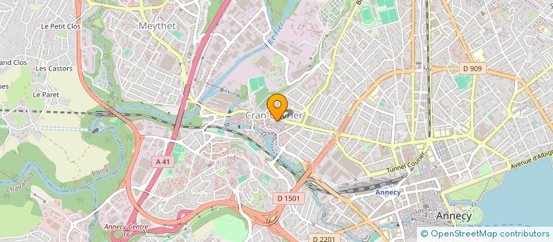 localisation de l'entreprise MONSIEUR PHILIPPE BONNET-LIGEON à ANNECY