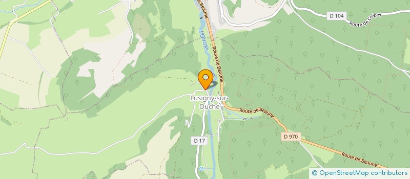 localisation de l'entreprise MONSIEUR PHILIPPE BONNIN à LUSIGNY-SUR-OUCHE