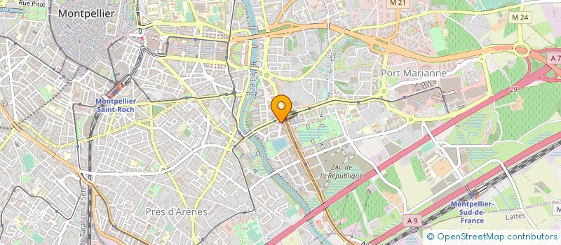 localisation de l'entreprise MONSIEUR PHILIPPE BONON à MONTPELLIER