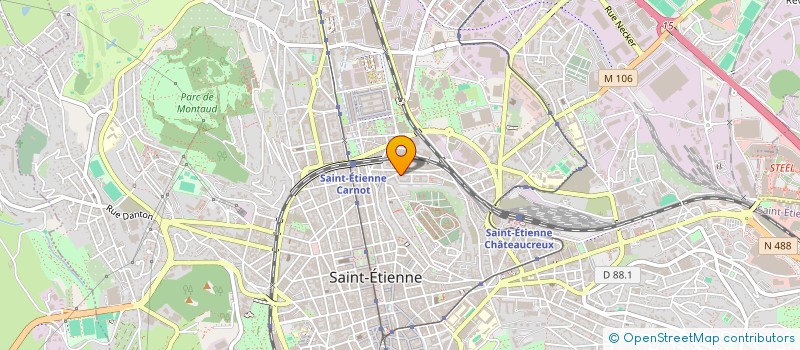 localisation de l'entreprise MONSIEUR PHILIPPE BORD à SAINT-ETIENNE