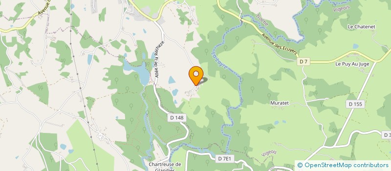 localisation de l'entreprise MONSIEUR PHILIPPE BORDES  TROCHE