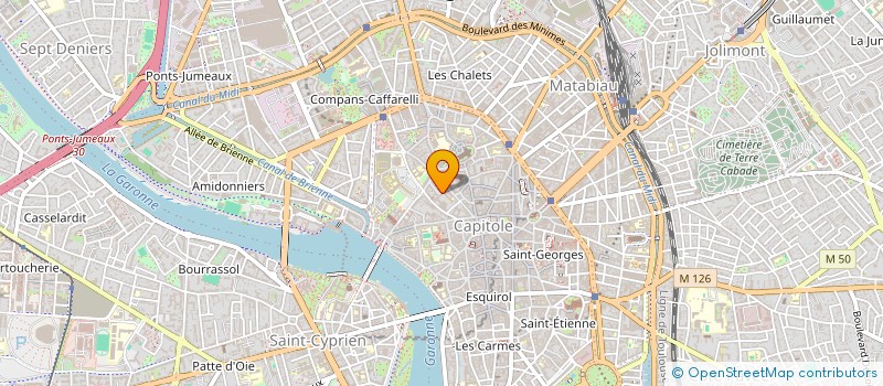 localisation de l'entreprise MONSIEUR PHILIPPE BORDES à TOULOUSE