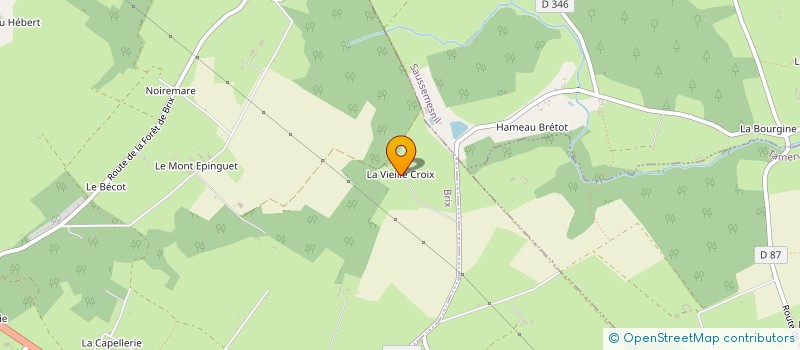 localisation de l'entreprise MONSIEUR PHILIPPE BOREL  YVETOT-BOCAGE