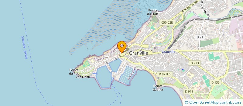 localisation de l'entreprise MONSIEUR PHILIPPE BORIANNE  GRANVILLE