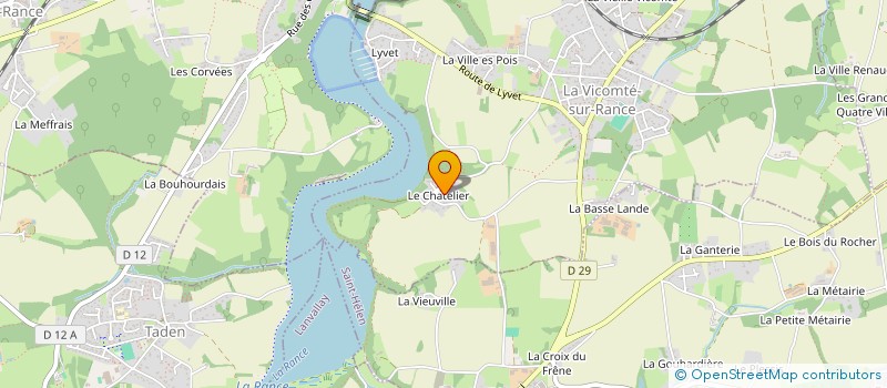 localisation de l'entreprise MONSIEUR PHILIPPE BOSCHEL à LA VICOMTE-SUR-RANCE