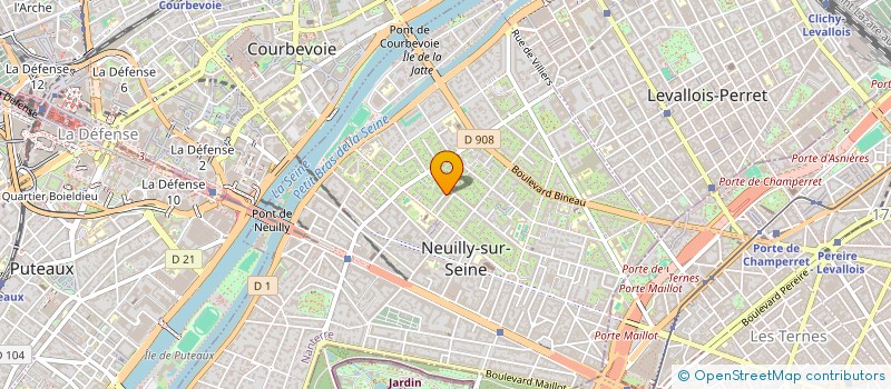 localisation de l'entreprise MONSIEUR PHILIPPE BOSJNAVARON à NEUILLY-SUR-SEINE