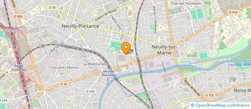 localisation de l'entreprise MONSIEUR PHILIPPE BOSQUET à NEUILLY-SUR-MARNE