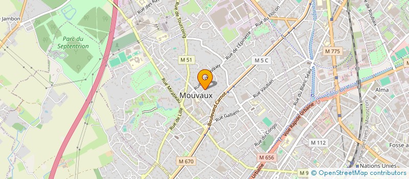 localisation de l'entreprise MONSIEUR PHILIPPE BOSQUILLON DE JENLIS à MOUVAUX