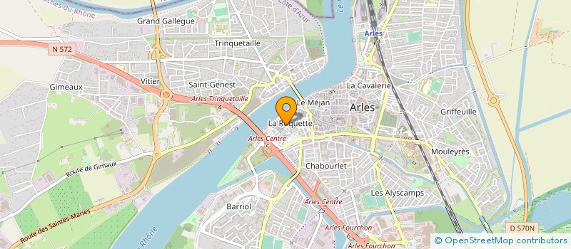 localisation de l'entreprise MONSIEUR PHILIPPE BOSSON  ARLES