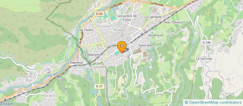 localisation de l'entreprise MONSIEUR PHILIPPE BOTET à PRADES