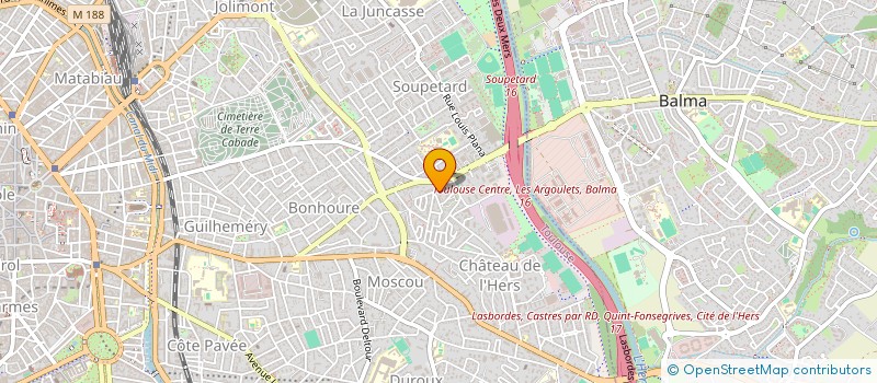 localisation de l'entreprise MONSIEUR PHILIPPE BOTTIEAU à TOULOUSE