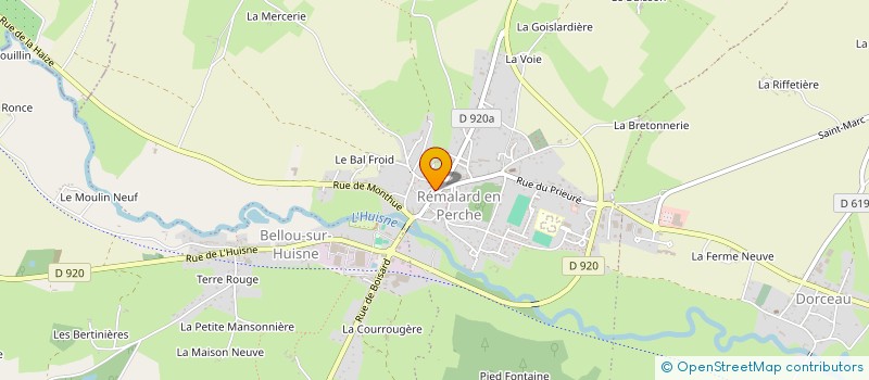 localisation de l'entreprise MONSIEUR PHILIPPE BOTZ à REMALARD-EN-PERCHE