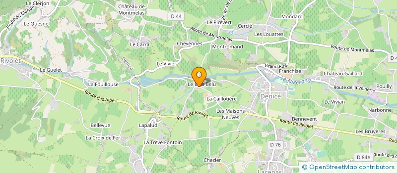 localisation de l'entreprise MONSIEUR PHILIPPE BOUCHACOURD à DENICE