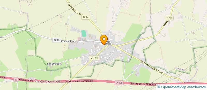 localisation de l'entreprise MONSIEUR PHILIPPE BOUCHARD  ROUTOT