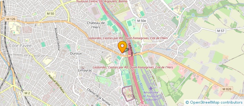 localisation de l'entreprise MONSIEUR PHILIPPE BOUCHER à TOULOUSE