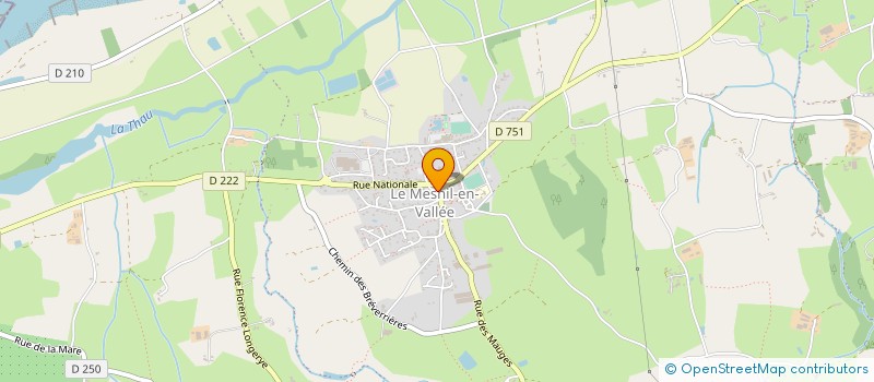 localisation de l'entreprise MONSIEUR PHILIPPE BOUCLE  MAUGES-SUR-LOIRE