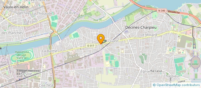 localisation de l'entreprise MONSIEUR PHILIPPE BOUDAKIAN  DECINES-CHARPIEU