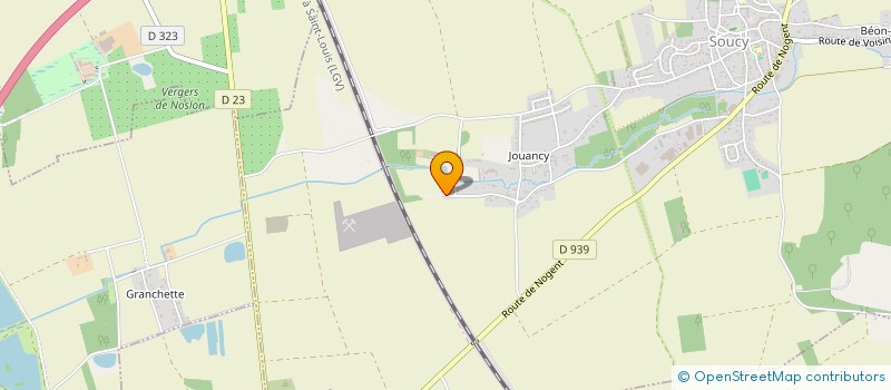 localisation de l'entreprise MONSIEUR PHILIPPE BOUDET  MALAY-LE-GRAND