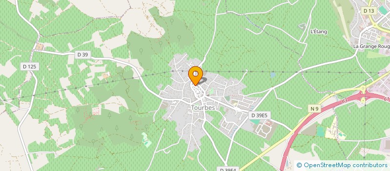 localisation de l'entreprise MONSIEUR PHILIPPE BOUDET  TOURBES