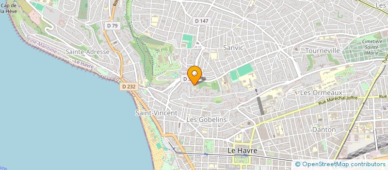 localisation de l'entreprise MONSIEUR PHILIPPE BOUFFARD à LE HAVRE