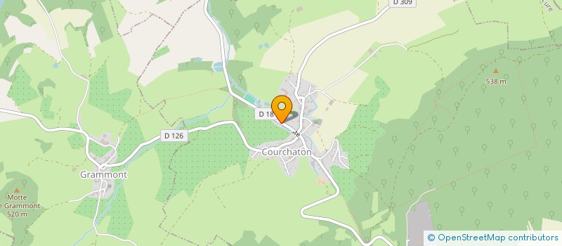 localisation de l'entreprise MONSIEUR PHILIPPE BOUGAUD à COURCHATON