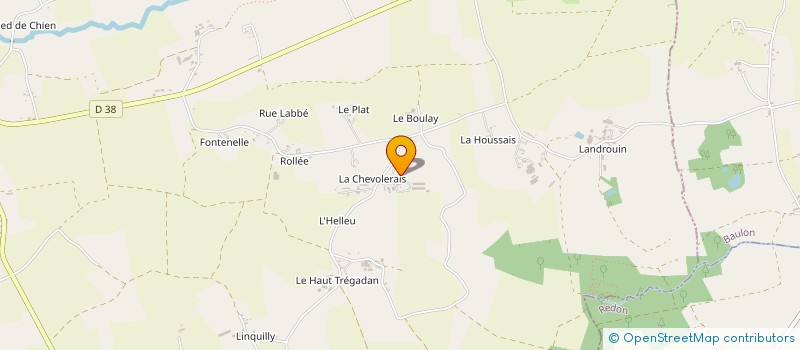 localisation de l'entreprise MONSIEUR PHILIPPE BOUGEARD  MAXENT