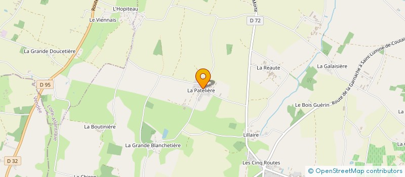 localisation de l'entreprise MONSIEUR PHILIPPE BOUHIER à PAULX